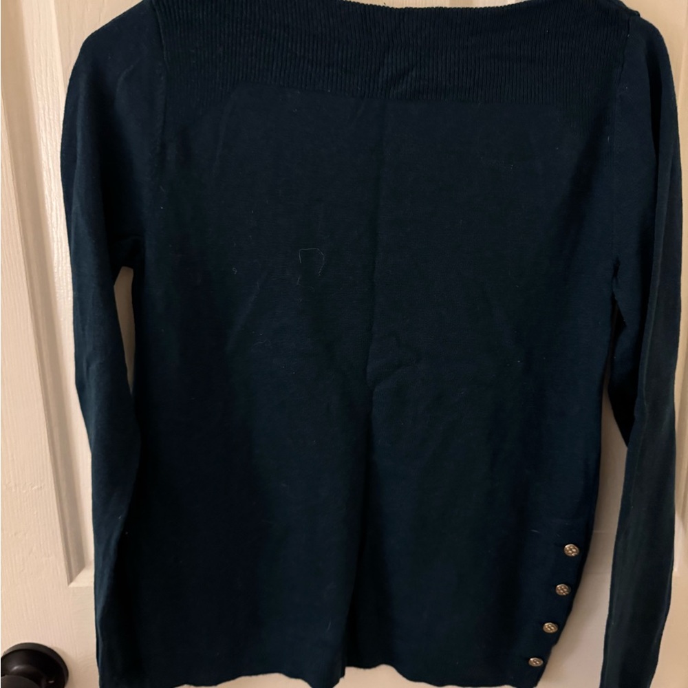 Ann Taylor teal blue Knit Sweater